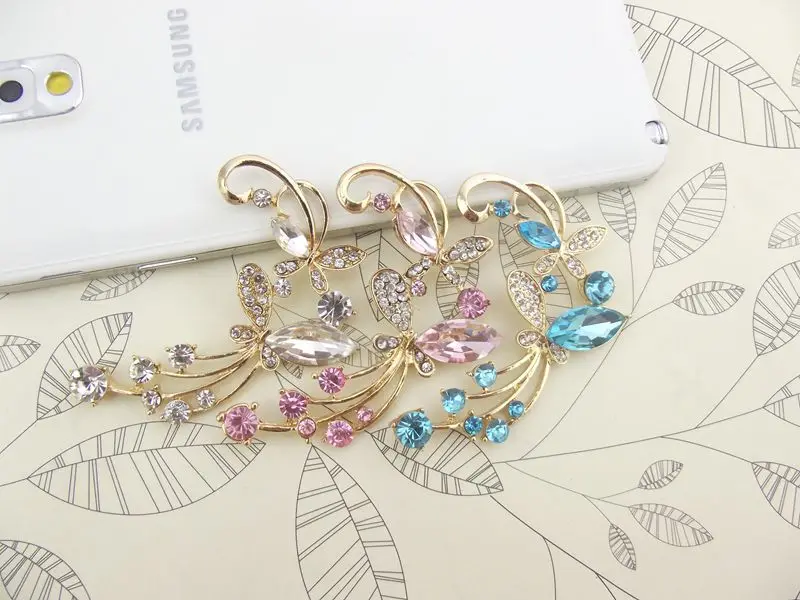 2017New 10Pcs 3colors Beautiful Butterfly Rhinestone Buttons/Buckle Embellishment button DIY Hair accessories
2017New 10Pcs 3colors Beautiful Butterfly Rhinestone Buttons/Buckle Embellishment button DIY Hair accessories
