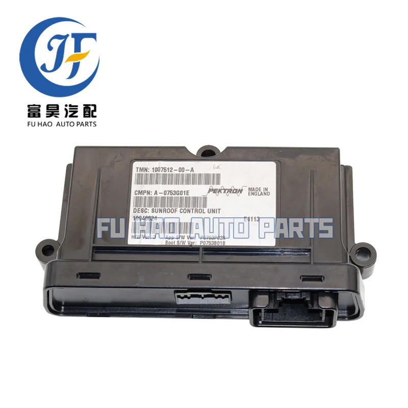 Auto Parts 1007512-00-A For Tesla Model S Original Sunroof Control Unit OEM #100751200A Sunroof Control Module
Auto Parts 1007512-00-A For Tesla Model S Original Sunroof Control Unit OEM #100751200A Sunroof Control Module