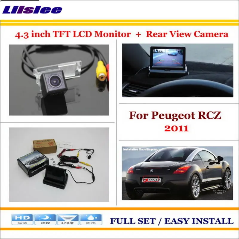 For Peugeot RCZ 2011 - Car Rear Camera + 4.3" TFT LCD Screen Monitor = 2 in 1 Back Up Parking System
For Peugeot RCZ 2011 - Car Rear Camera + 4.3" TFT LCD Screen Monitor = 2 in 1 Back Up Parking System