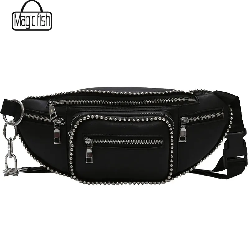 Lady's Casual Messenger Chain Rivets Zippers Leisure Shoulder Hobo Belt Bag A9984/L
Lady's Casual Messenger Chain Rivets Zippers Leisure Shoulder Hobo Belt Bag A9984/L