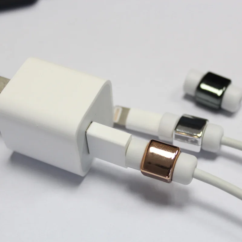 10 шт./лот защитный USB-кабель с покрытием цветные наушники для передачи данных