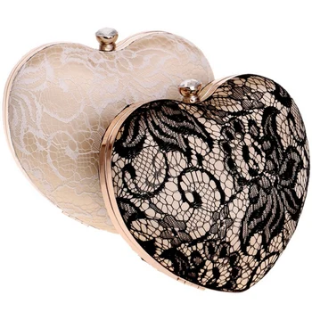 BEAU-Lace Luxurious Women Heart Evening Bags Hollow Out Design Rhinestones Clutches Chain Shoulder Purse Handbags
BEAU-Lace Luxurious Women Heart Evening Bags Hollow Out Design Rhinestones Clutches Chain Shoulder Purse Handbags