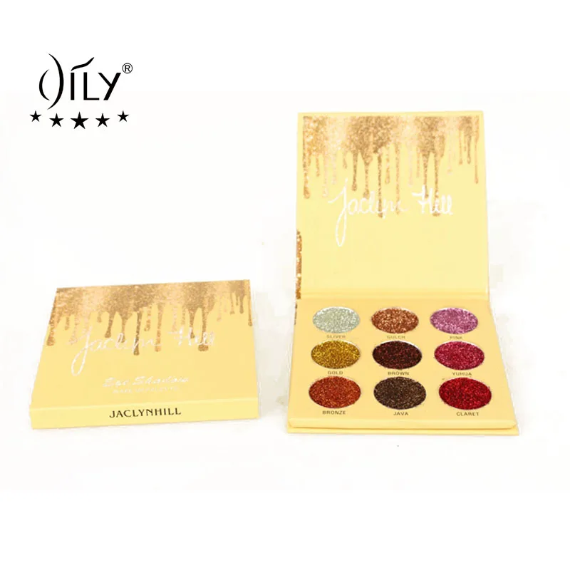 AILY Brand Diamond Golden Color Powder Glitter Eye Shadow Palette Shiny Eyeshadow Palette Makeup To Faced Cosmetics
AILY Brand Diamond Golden Color Powder Glitter Eye Shadow Palette Shiny Eyeshadow Palette Makeup To Faced Cosmetics