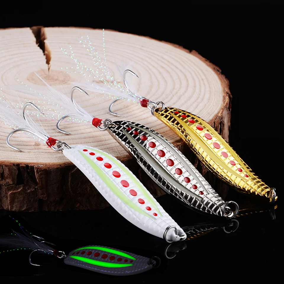 WALK FISH Metal VIB 7g/10g/15g/20g Luminous Leech fidget Spinners Spoon Angling Hard Baits Night FishingTackle Fishing Lures
WALK FISH Metal VIB 7g/10g/15g/20g Luminous Leech fidget Spinners Spoon Angling Hard Baits Night FishingTackle Fishing Lures