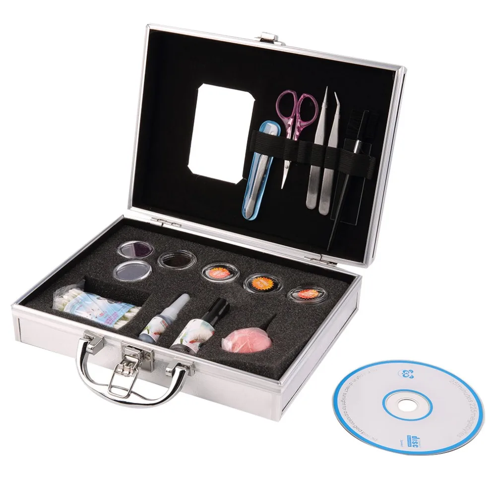 Professional False Extension Eyelash Glue Brush Kit with Case Box Salon eyelash extensions Tool makeup maquiagem
Professional False Extension Eyelash Glue Brush Kit with Case Box Salon eyelash extensions Tool makeup maquiagem
