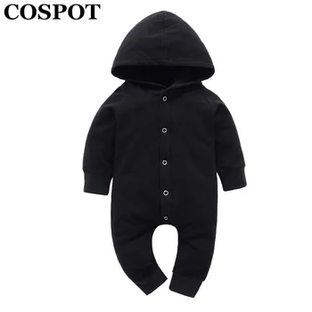 COSPOT 2019 New Newborn Black Romper Spring Long Sleeved Hooded Jumpsuit Body Suit Boy Baby Boy Clothes Boys Clothes Free 20
COSPOT 2019 New Newborn Black Romper Spring Long Sleeved Hooded Jumpsuit Body Suit Boy Baby Boy Clothes Boys Clothes Free 20