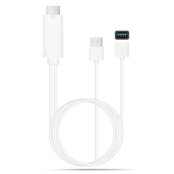 HDMI USB Wired TV Stick 1080P Full-HD HDMI Mirroring Cable For IOS OS System Tv stick for Iphone Samsung Smartphones Tablet
HDMI USB Wired TV Stick 1080P Full-HD HDMI Mirroring Cable For IOS OS System Tv stick for Iphone Samsung Smartphones Tablet