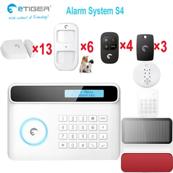 Free Shipping!Fire gsm alarm system SMS report eTIGER S4 APP alarm system with smoke detector,keypad,wireless solar power Siren
Free Shipping!Fire gsm alarm system SMS report eTIGER S4 APP alarm system with smoke detector,keypad,wireless solar power Siren