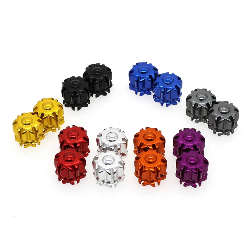2Pcs Aluminum Motorcycle Tyre Tire Valve Core Caps Wheel Valve Stem Cap Dust Cover Caps 8 Colors
2Pcs Aluminum Motorcycle Tyre Tire Valve Core Caps Wheel Valve Stem Cap Dust Cover Caps 8 Colors