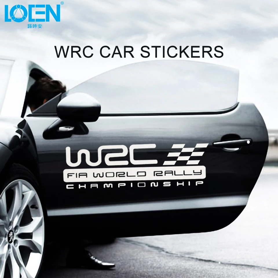 2pcs WRC Door Decals World Rally Championship Racing Car Styling Reflective Vinyl Sports Sticker Handle Body Garland Decal
2pcs WRC Door Decals World Rally Championship Racing Car Styling Reflective Vinyl Sports Sticker Handle Body Garland Decal