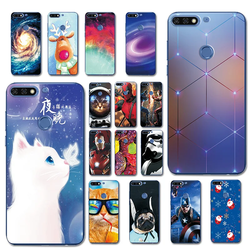 For Huawei Y6 2018 Back Cover Case Y6Prime 2018 Brilliant Animal Silicone Phone Bags For Huawei Y6 Y 6 Prime 2018 Bumper Fundas
For Huawei Y6 2018 Back Cover Case Y6Prime 2018 Brilliant Animal Silicone Phone Bags For Huawei Y6 Y 6 Prime 2018 Bumper Fundas