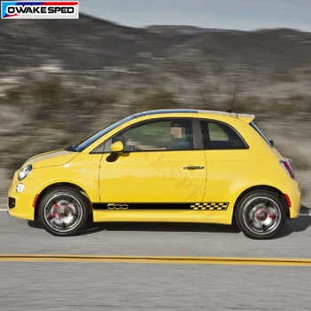 Car Styling Door Side Skirt Stripes For Fiat 500 Racing Lattices Graphics Vinyl Decal Auto Body Customized Stickers
Car Styling Door Side Skirt Stripes For Fiat 500 Racing Lattices Graphics Vinyl Decal Auto Body Customized Stickers