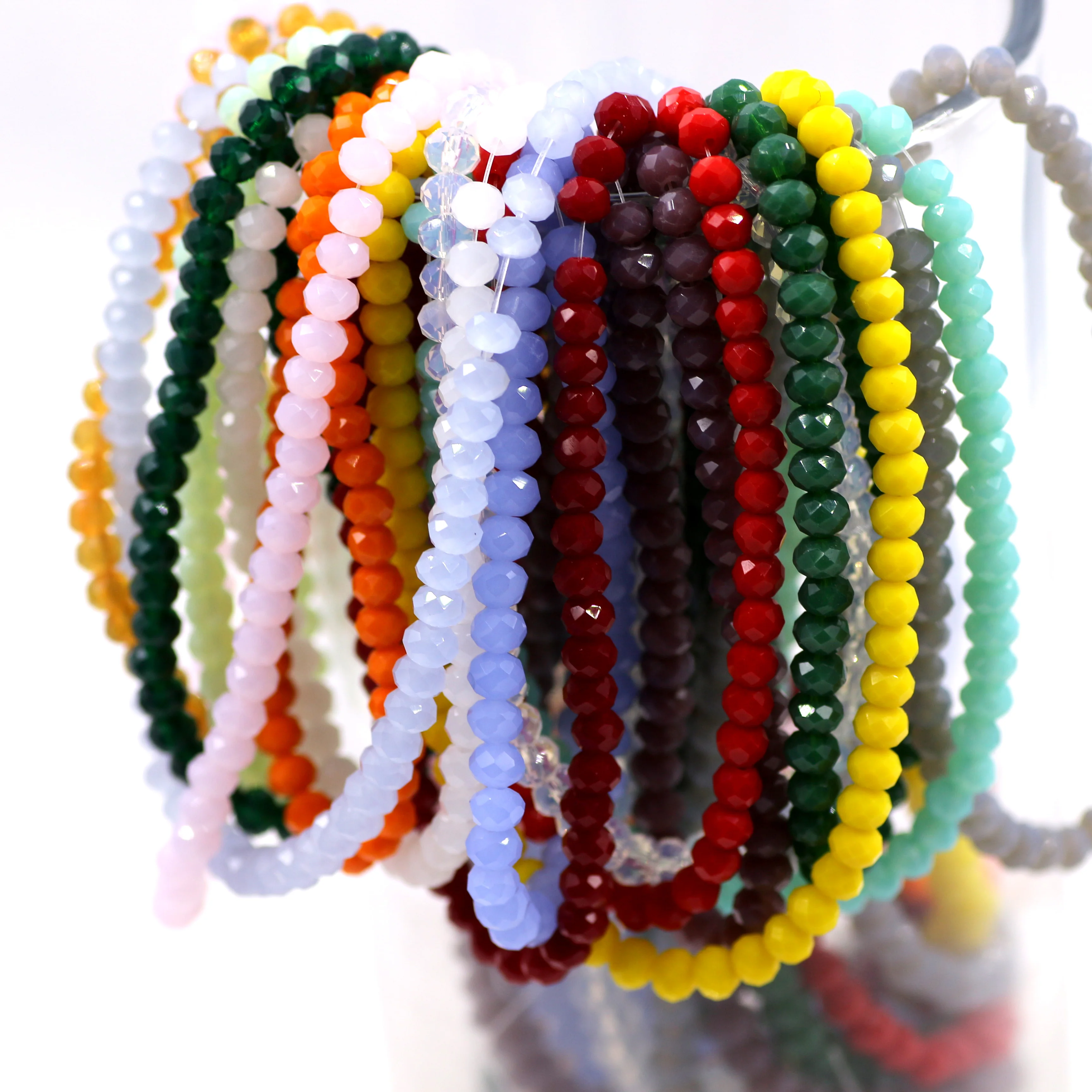 ZHUBI 145pcs Czech Glass Faceted Rondelle 3MM AB Round Loose Beads Chinese Beading Wholesale Crafts Material Diy Making Jewelry
ZHUBI 145pcs Czech Glass Faceted Rondelle 3MM AB Round Loose Beads Chinese Beading Wholesale Crafts Material Diy Making Jewelry