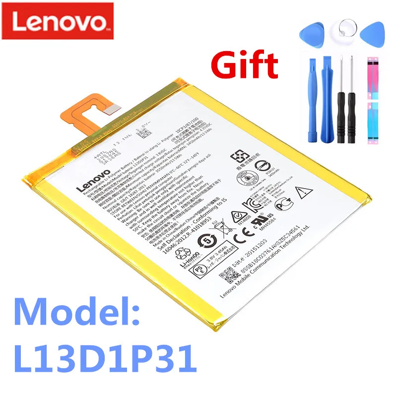 New Original battery Lenovo LePad S5000 S5000H Pad A3500 Tablet PC L13D1P31 tab 2 A7-30 Battery 3450-3550mAh + tracking number
New Original battery Lenovo LePad S5000 S5000H Pad A3500 Tablet PC L13D1P31 tab 2 A7-30 Battery 3450-3550mAh + tracking number