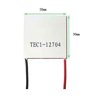 2PCS/LOT TEC1-12704 12V4A 30*30 12704 TEC 2PCS Thermoelectric Cooler Peltier New of semiconductor refrigeration
2PCS/LOT TEC1-12704 12V4A 30*30 12704 TEC 2PCS Thermoelectric Cooler Peltier New of semiconductor refrigeration