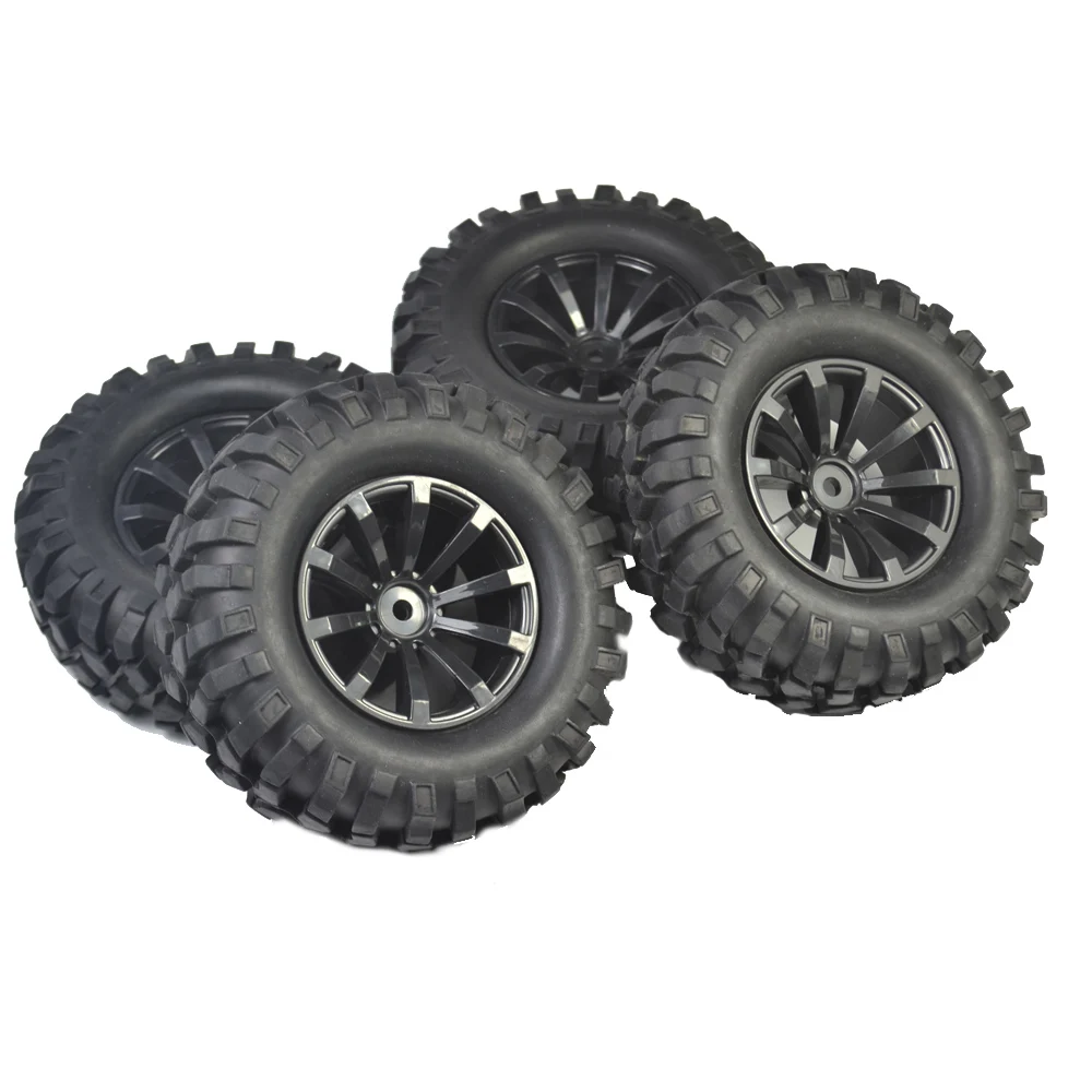 1/10 Scale RC Crawler 1.9 Inch Wheel Rims with Rubber TIres Foam Inset for Traxxas TRX4 TF2 Tamiya CC10 D90 D100
1/10 Scale RC Crawler 1.9 Inch Wheel Rims with Rubber TIres Foam Inset for Traxxas TRX4 TF2 Tamiya CC10 D90 D100