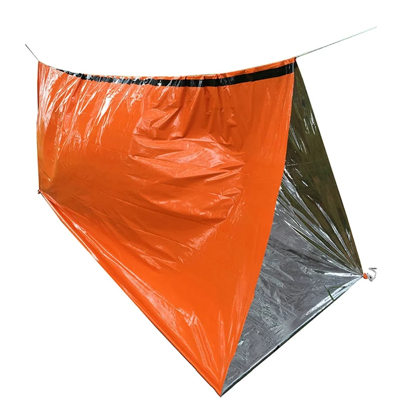 1 PC Camping Mountaineering Emergency PE Aluminum Film Sleeping Bag Cold Life Rescue Emergency Insulation Sleeping Bag
1 PC Camping Mountaineering Emergency PE Aluminum Film Sleeping Bag Cold Life Rescue Emergency Insulation Sleeping Bag