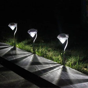 LED Solar Powered Garden Path Stake Lanterns Outdoor Lamps LED Diamonds Lawn Light Solar Light Pathway MDJ998
LED Solar Powered Garden Path Stake Lanterns Outdoor Lamps LED Diamonds Lawn Light Solar Light Pathway MDJ998