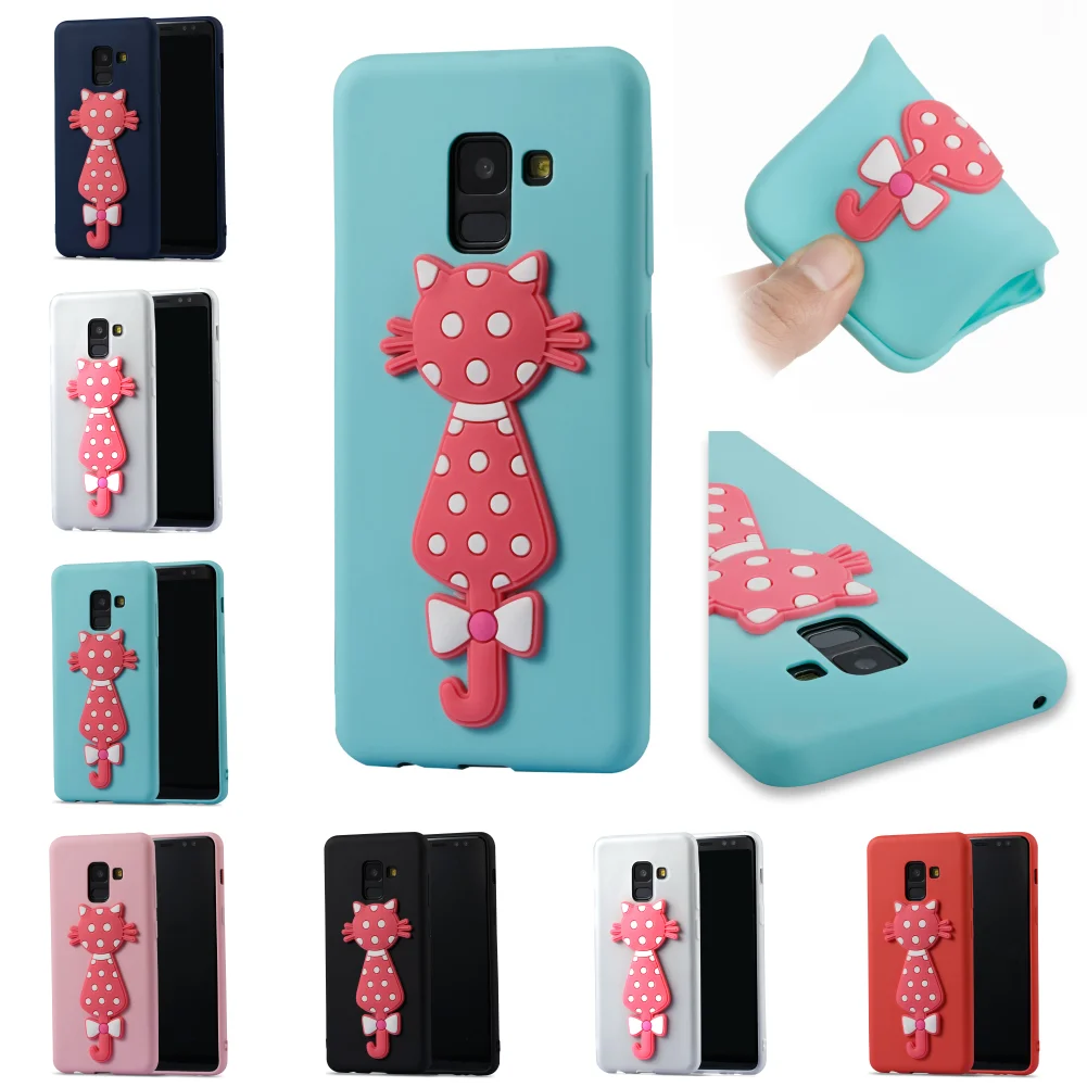 For Samsung Sumsung Samsug Galaxy A8 A 8 A800F Cartoon Soft Silicone TPU 3D Cat Phone Cell Case Shell Cover Cove
For Samsung Sumsung Samsug Galaxy A8 A 8 A800F Cartoon Soft Silicone TPU 3D Cat Phone Cell Case Shell Cover Cove