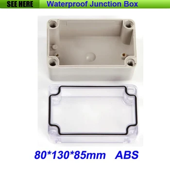 Free Shipping Good Quality ABS Material Clear Cover IP66 Waterproof Electrical Junction Boxes 80*130*85mm
Free Shipping Good Quality ABS Material Clear Cover IP66 Waterproof Electrical Junction Boxes 80*130*85mm