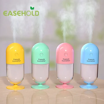 EASEHOLD Clearance 120ML Creative Capsule Shape Mini USB Humidifier Air Purifier Colorful LED Lights Ultrasonic Aroma Humidifier
EASEHOLD Clearance 120ML Creative Capsule Shape Mini USB Humidifier Air Purifier Colorful LED Lights Ultrasonic Aroma Humidifier