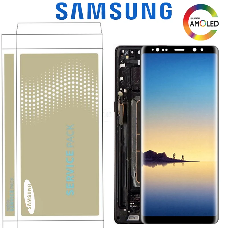 Original 6.3" Display For SAMSUNG GALAXY Note 8 N9500 N9500F SM-N9500F LCD With Touch Screen Digitizer Assembly Replacement
Original 6.3" Display For SAMSUNG GALAXY Note 8 N9500 N9500F SM-N9500F LCD With Touch Screen Digitizer Assembly Replacement