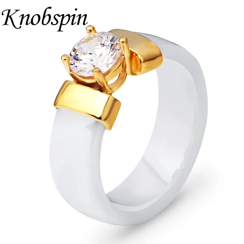 High Quality Black/White Ceramic Ring for Women Charming Stainless Steel Zirconia Wedding Engagement Rings Jewelry Gifts anillos
High Quality Black/White Ceramic Ring for Women Charming Stainless Steel Zirconia Wedding Engagement Rings Jewelry Gifts anillos