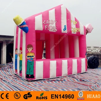 commercial grade A PVC inflatable pop corn and cotton candy stand booth with free air blower and repair kit
commercial grade A PVC inflatable pop corn and cotton candy stand booth with free air blower and repair kit