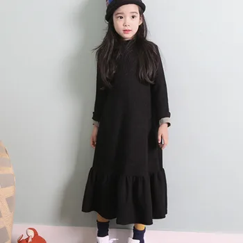 Autumn Girls Dress 2020 Winter Velvet Thick Black Loose Long Dresses Children Party Princess Dress Vestidos Maxi Kids Clothes
Autumn Girls Dress 2020 Winter Velvet Thick Black Loose Long Dresses Children Party Princess Dress Vestidos Maxi Kids Clothes