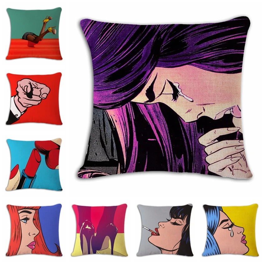 Cartoon Girl Cushion Cover Woven Linen Family Affection Sofa Car Seat Family Home Decorative Throw Pillow Case Housse De Coussin
Cartoon Girl Cushion Cover Woven Linen Family Affection Sofa Car Seat Family Home Decorative Throw Pillow Case Housse De Coussin