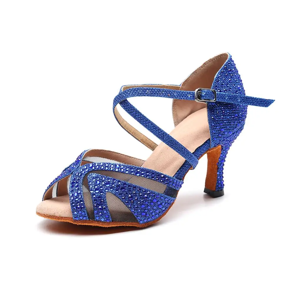Luxury 2019 Jazz Salsa Ballroom Latin Dance Shoes For Dancing Women Professional Cow Outsole Heel Rhinestone Summer Sandals
Luxury 2019 Jazz Salsa Ballroom Latin Dance Shoes For Dancing Women Professional Cow Outsole Heel Rhinestone Summer Sandals