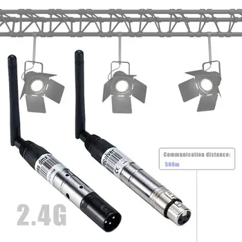Wireless Audio Video Device Transmitter Built-in Battery Receiver DMX Laser Lights Controller Stage Light DJ KTV Controllerand
Wireless Audio Video Device Transmitter Built-in Battery Receiver DMX Laser Lights Controller Stage Light DJ KTV Controllerand