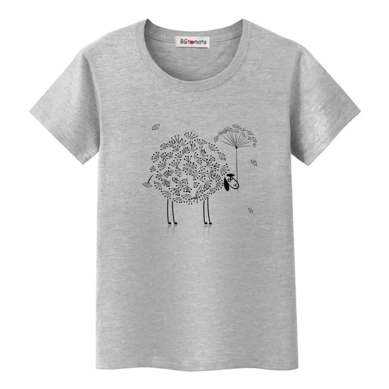 BGtomato Dandelion sheep lovely tshirt beautiful design original top tees super cute sheep shirts beautiful Dandelion t-shirt
BGtomato Dandelion sheep lovely tshirt beautiful design original top tees super cute sheep shirts beautiful Dandelion t-shirt