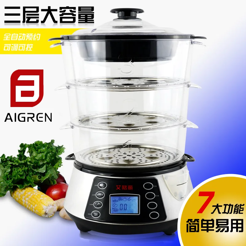 Etam steamer ti miscroprocessor stainless steel 11l vlsivery large capacity multifunctional steamer
Etam steamer ti miscroprocessor stainless steel 11l vlsivery large capacity multifunctional steamer