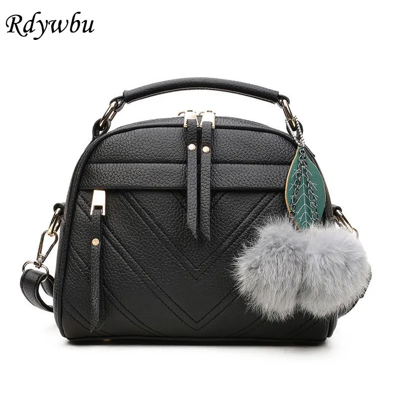Rdywbu Small Winter Shoulder Bag With Faux Fur Pendant Women New Fashion Handbag Girls Small PU Leather Crossbody Bag B259
Rdywbu Small Winter Shoulder Bag With Faux Fur Pendant Women New Fashion Handbag Girls Small PU Leather Crossbody Bag B259