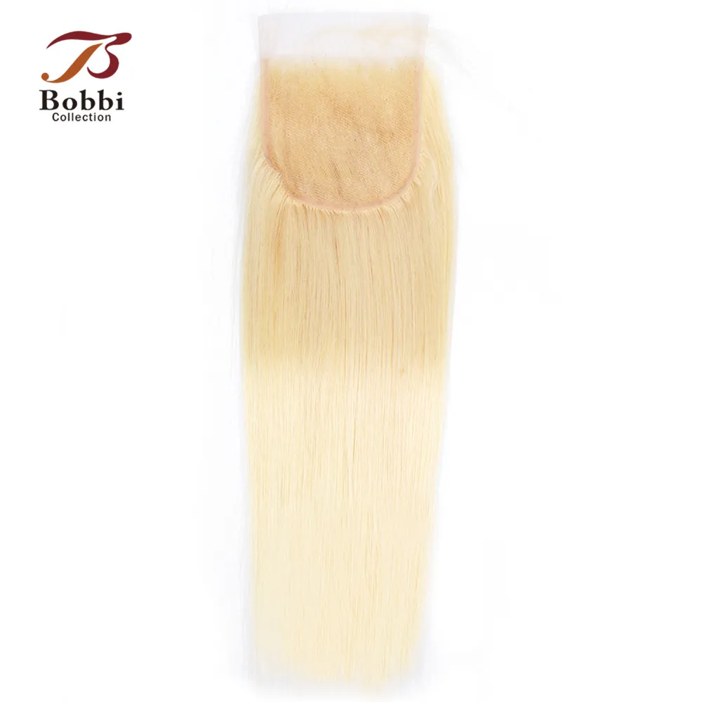 BOBBI COLLECTION Color 613 Closure Platinum Blonde Straight Lace Closure Brazilian Remy Human Hair 4x4 Lace Closure 8-20 inch
BOBBI COLLECTION Color 613 Closure Platinum Blonde Straight Lace Closure Brazilian Remy Human Hair 4x4 Lace Closure 8-20 inch