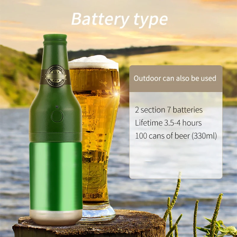 Bar Bottle Opener Beer Bubbler Bottle Shaped Canned Creative Kitchen Gadget Bar Party Ultra-sonic Foam Design Drop Shipping
Bar Bottle Opener Beer Bubbler Bottle Shaped Canned Creative Kitchen Gadget Bar Party Ultra-sonic Foam Design Drop Shipping