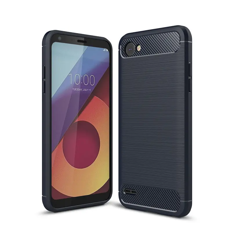 For LG Alpha Q6 Q6A M700 Luxury Shockproof Slim armor Case For LG Q6 V30 G6 Soft TPU Brushed Carbon Fiber Cover
For LG Alpha Q6 Q6A M700 Luxury Shockproof Slim armor Case For LG Q6 V30 G6 Soft TPU Brushed Carbon Fiber Cover