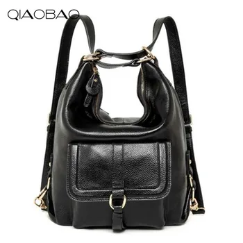 QIAOBAO Real Leather Backpack dual-use Korean version bag multi-functional college limelight cowhide multi-purpose shoulder bag
QIAOBAO Real Leather Backpack dual-use Korean version bag multi-functional college limelight cowhide multi-purpose shoulder bag