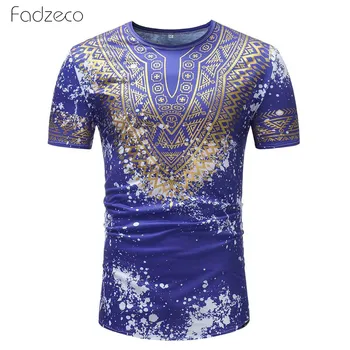 Fadzeco 2019 African Shirt For Men Crew Neck Short Sleeve Men T-Shirt Splash-ink Print Fashion Men Tops African Clothes
Fadzeco 2019 African Shirt For Men Crew Neck Short Sleeve Men T-Shirt Splash-ink Print Fashion Men Tops African Clothes
