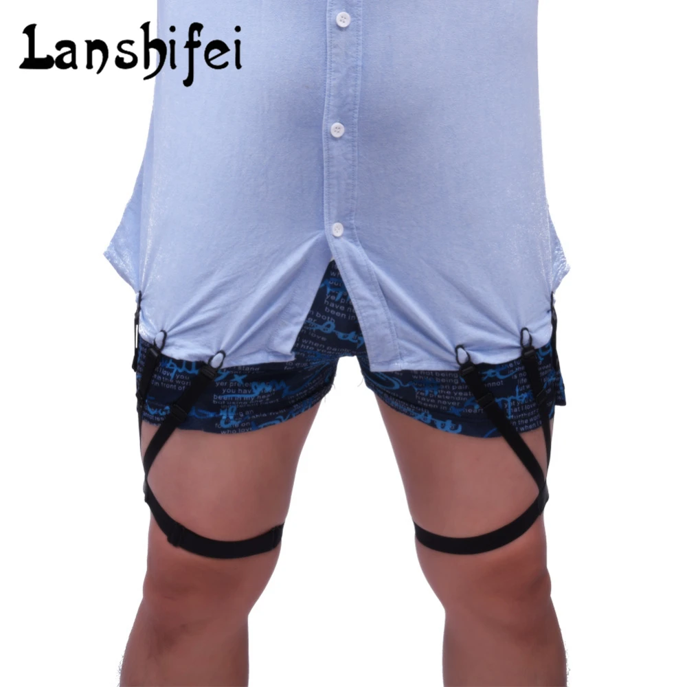 2pcs Mens Shirt Stays Garters Elastic Nylon Adjustable slip sexy Shirt Holders Crease-Resistance Belt Stirrup Style Suspenders
2pcs Mens Shirt Stays Garters Elastic Nylon Adjustable slip sexy Shirt Holders Crease-Resistance Belt Stirrup Style Suspenders