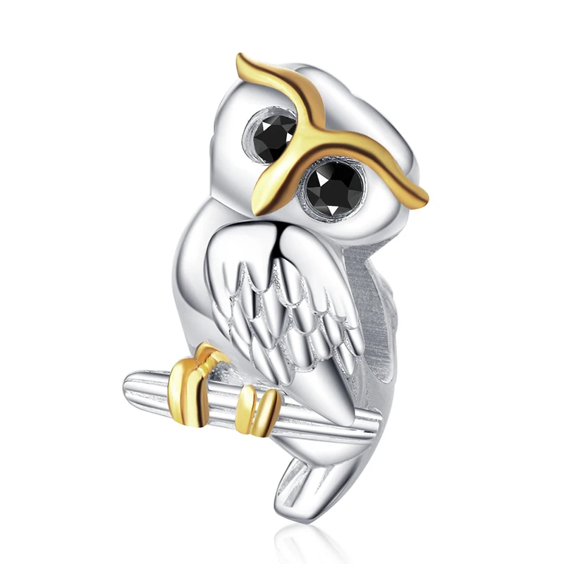 New Arrival 925 Sterling Silver Crystal Owl Cubic Zircon Animal Charms fit Pandora Beads Bracelets DIY Fine Jewelry for gift
New Arrival 925 Sterling Silver Crystal Owl Cubic Zircon Animal Charms fit Pandora Beads Bracelets DIY Fine Jewelry for gift