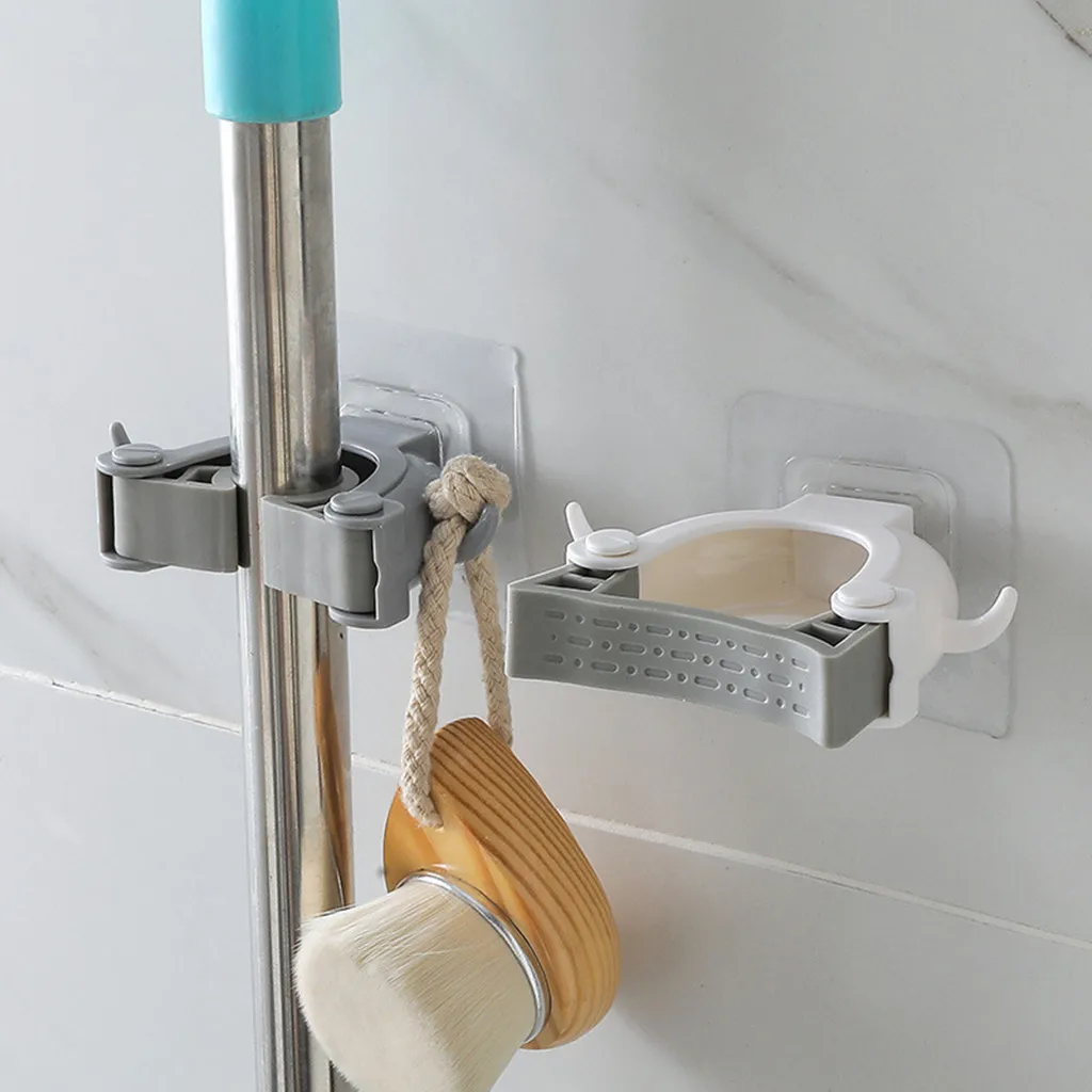 Wall Mounted Mop Organizer Holder Brush Broom Hanger Storage Rack Kitchen Hook Kitchen Hook Tools Bathroom Organizer#es
Wall Mounted Mop Organizer Holder Brush Broom Hanger Storage Rack Kitchen Hook Kitchen Hook Tools Bathroom Organizer#es