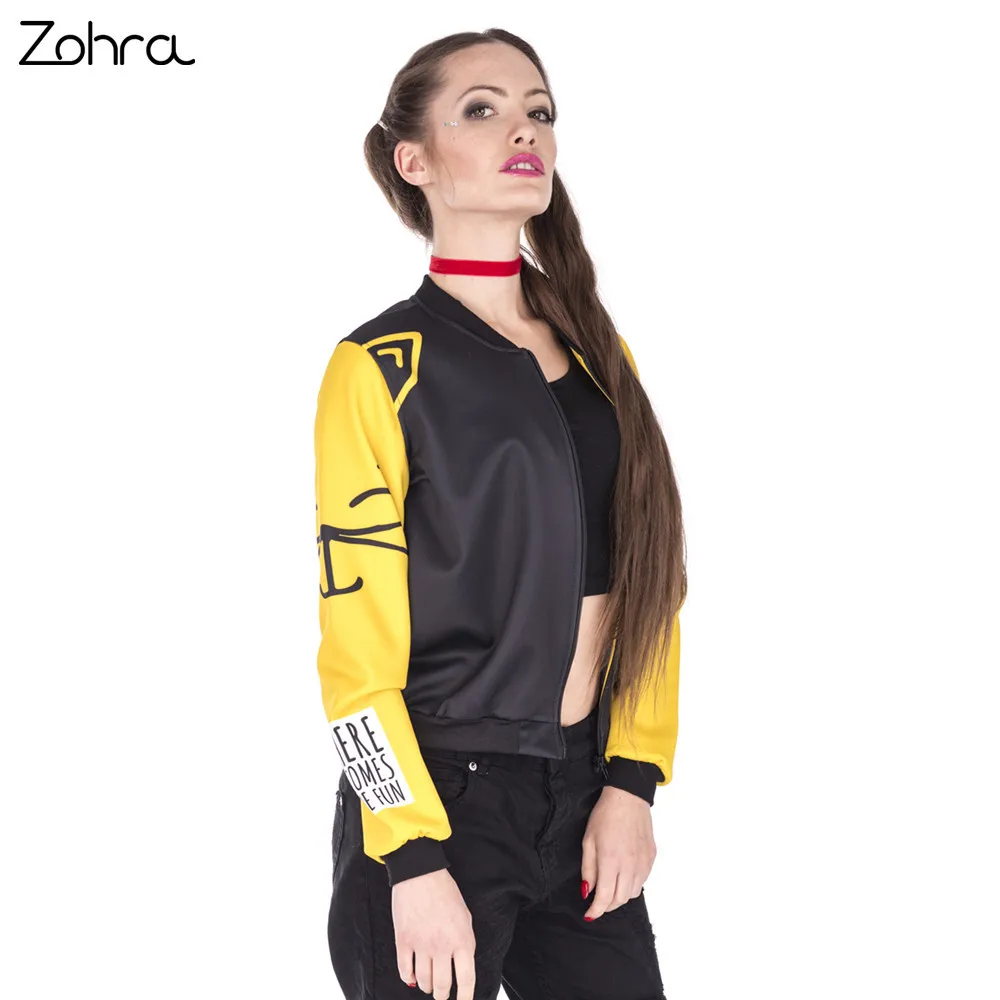 Hot Sales Women Bomber Jacket Love Cats Printing Fashion Jaqueta Feminina Sexy Slim Basic Jacket for Woman
Hot Sales Women Bomber Jacket Love Cats Printing Fashion Jaqueta Feminina Sexy Slim Basic Jacket for Woman