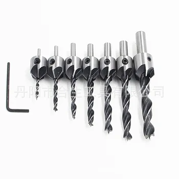 Three-point Woodworking Countersunk Drill Woodworking Hole Reaming Small Drill Electric Spiral Woodworking Hole Tool
Three-point Woodworking Countersunk Drill Woodworking Hole Reaming Small Drill Electric Spiral Woodworking Hole Tool