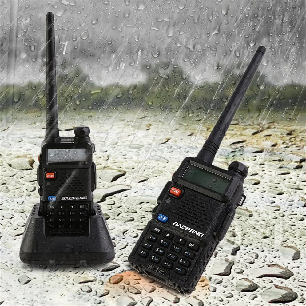 BAOFENG BF-F8+ Professional 128 Memory Channels Dual Band Hand-held Transceiver FM Radio Receiver Walkie-talkie Interphone
BAOFENG BF-F8+ Professional 128 Memory Channels Dual Band Hand-held Transceiver FM Radio Receiver Walkie-talkie Interphone