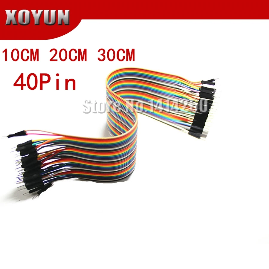 Dupont Line 10CM 20CM 30CM 40PIN Male to Male+Female to Male + Female to Female Connector wire breadboard PCB
Dupont Line 10CM 20CM 30CM 40PIN Male to Male+Female to Male + Female to Female Connector wire breadboard PCB