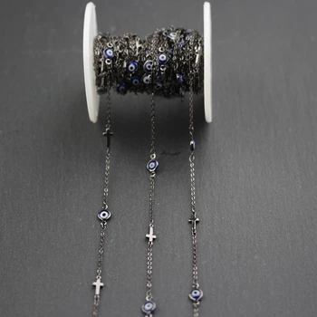 6mm,Wire Wrapped Gun Black Plated Cross Shape Links Chains,Dark Blue Evil Eye Enamel Round Coin Beads Jewelry Findings
6mm,Wire Wrapped Gun Black Plated Cross Shape Links Chains,Dark Blue Evil Eye Enamel Round Coin Beads Jewelry Findings