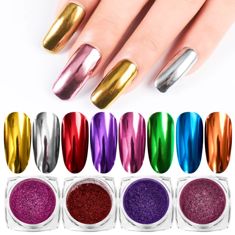 0.5g Nail Mirror Glitter Powder Metallic Color Nail Art Uv Gel Polishing Chrome Flakes Pigment Dust Decorations Manicure Deco
0.5g Nail Mirror Glitter Powder Metallic Color Nail Art Uv Gel Polishing Chrome Flakes Pigment Dust Decorations Manicure Deco