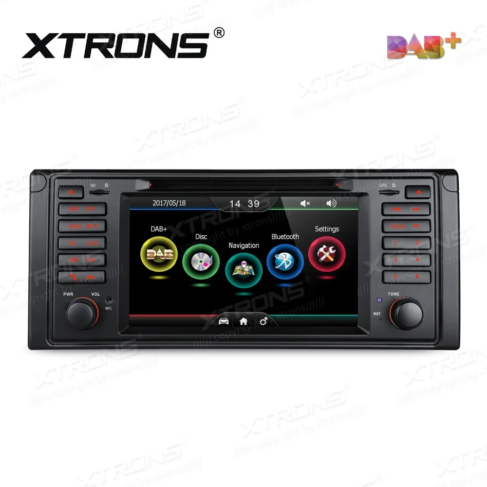 7 дюймовый автомобильный DVD плеер XTRONS 2 din радио DAB + Canbus GPS навигация для BMW 5 серии E39